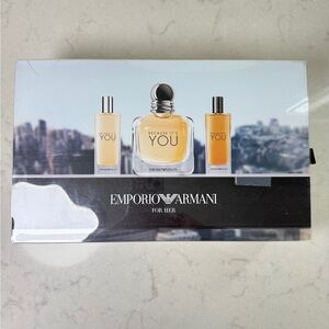 Emporio Armani 'Because It's You' Gift Set - Stronger with you New